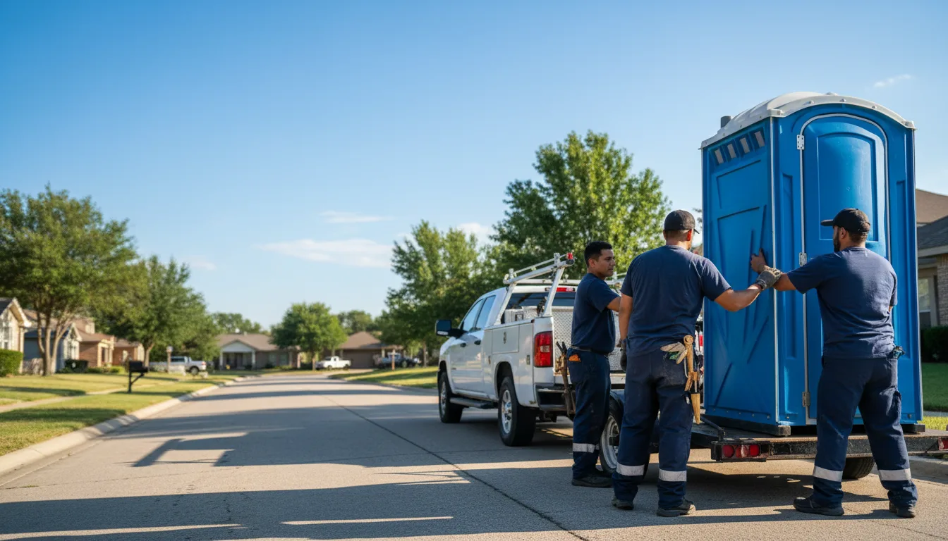 Portable Toilet Rental in Colfax, LA near me